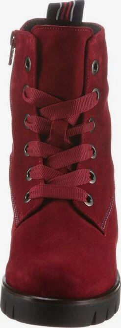 Gabor Enkellaarsjes Veterlaarsjes Dames Donkerrood -Kledinglijn Winkel baebdb078b35efc2e8513047b22c4d98
