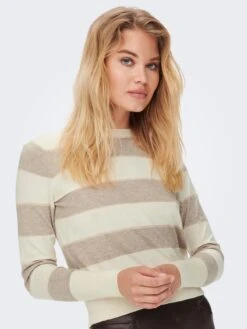 ONLY Fijngebreide Truien Trui Ibi Dames Wit 9 ONLY Fijngebreide Truien Trui Ibi Dames Wit -Kledinglijn Winkel bbd634dc520ebe5eb0fcc305d3ec3f61