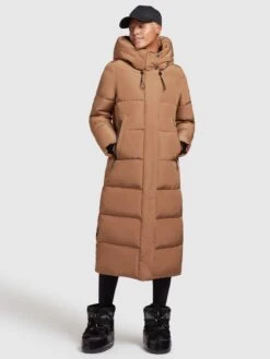 Khujo Wintermantels Wintermantel Soulani Dames Oker -Kledinglijn Winkel bc2eb2ef7e8820e89f868facdad16855