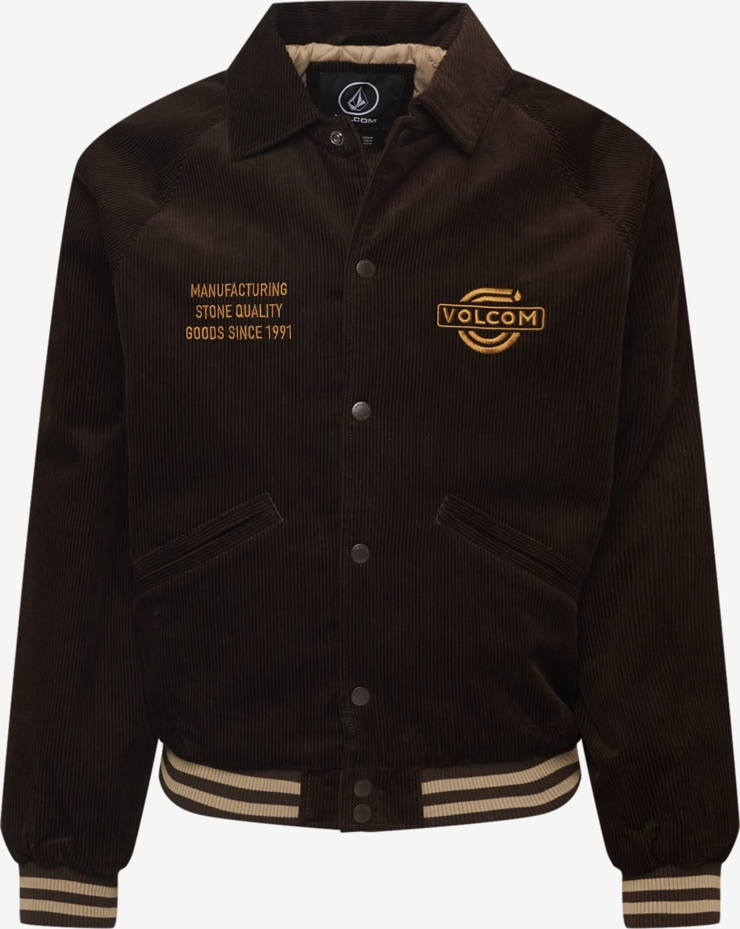 Volcom Tussenjassen Tussenjas MAJORITY Heren Lichtbruin / Donkerbruin 1 Volcom Tussenjassen Tussenjas MAJORITY Heren Lichtbruin / Donkerbruin
