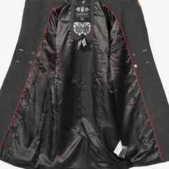 Navahoo Wintermantels Wintermantel Wooly Dames Antraciet -Kledinglijn Winkel c07100ee319bb1890567353228a8e7ec