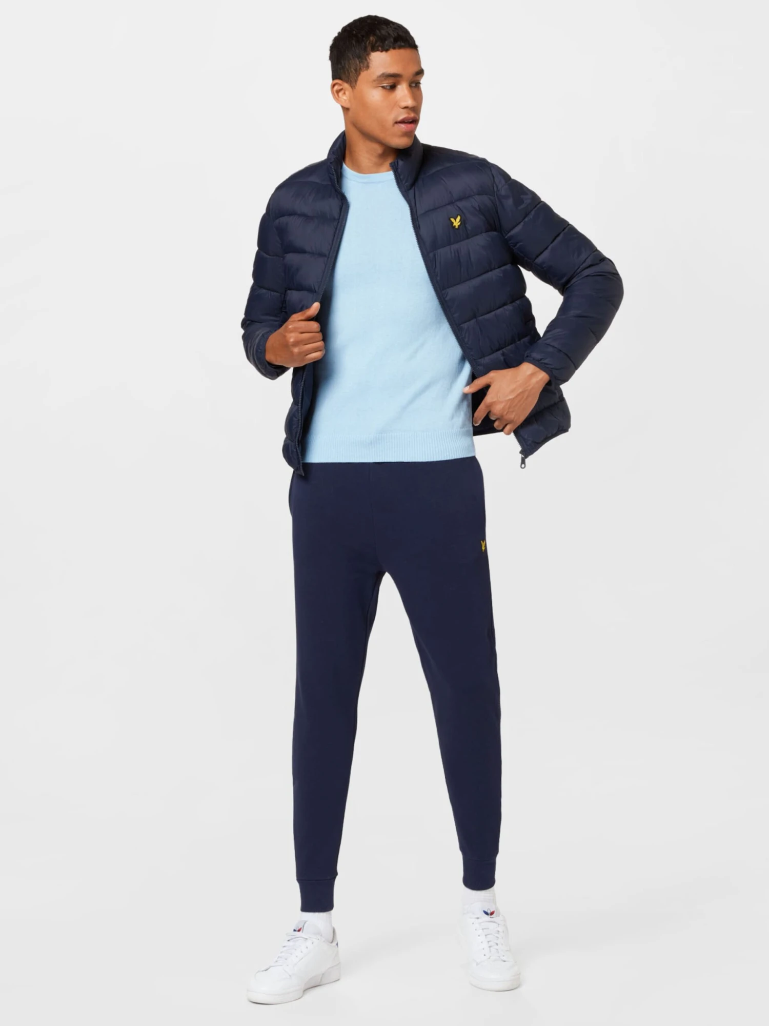 Lyle & Scott Crewneck Truien Trui Heren Lichtblauw 5 Lyle & Scott Crewneck Truien Trui Heren Lichtblauw - Afbeelding 5