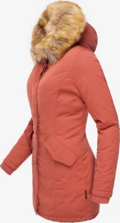 Marikoo Parkas Winterparka Karmaa Dames Zalm Roze -Kledinglijn Winkel c220a75a23470fe12cb4d533fc7f262a