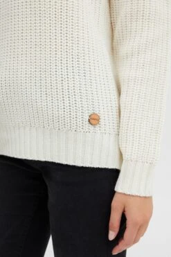 OXMO Basic Truien Trui Dames Wit -Kledinglijn Winkel c2c5c572219addeb1ea9181a502585c3