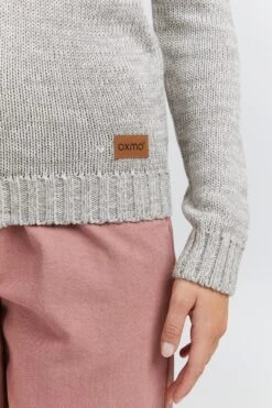 OXMO Vesten Gebreid Vest Phenix Dames Lichtgrijs 10 OXMO Vesten Gebreid Vest Phenix Dames Lichtgrijs -Kledinglijn Winkel c3569f967d99789c2c1cf3111e035946