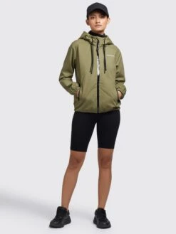 Khujo Tussenjassen Tussenjas Rolava Dames Olijfgroen -Kledinglijn Winkel c477a33be6bd52319a3d203925695b92