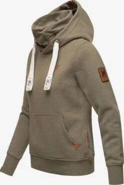 Navahoo Hoodies Sweatshirt Raniaa Dames Olijfgroen -Kledinglijn Winkel c65d3d5757efa2d8a04e0955b24f13cf