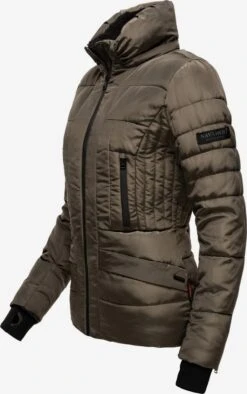 Navahoo Winterjassen Winterjas Adele Dames Taupe -Kledinglijn Winkel c6d89fc9e91c790fb6755113e549a695