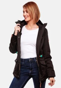 Marikoo Tussenjassen Tussenjas Babetaa Dames Zwart -Kledinglijn Winkel c8d918647f2098f52ada6dca4d3ce3a0