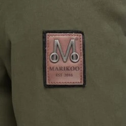 Marikoo Winterjassen Winterjas Bikoo Dames Kaki -Kledinglijn Winkel cc9629fe7edefda671844a408b43452c