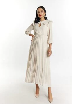 Faina Maxi Jurken Jurk Dames Wolwit -Kledinglijn Winkel cd6cfb4ceefaed33d6a6ecfe680296c1