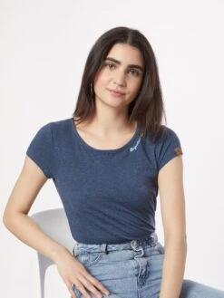 Ragwear T-shirts Shirt MINTT Dames Indigo -Kledinglijn Winkel cda05c9b4c724f78f7725af539a9a1cf