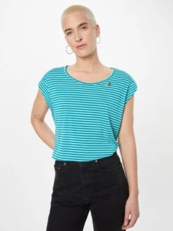 Ragwear T-shirts Shirt TULSA Dames Lichtblauw -Kledinglijn Winkel cfd7a56fd120dfff9f3ab3c9a5d80546