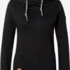 Ragwear Hoodies Sweatshirt Dames Zwart