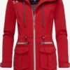 Marikoo Outdoor Jassen Functionele Jas Ulissaa Dames Rood