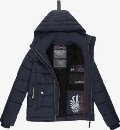Marikoo Winterjassen Winterjas Taisaa Dames Navy -Kledinglijn Winkel d0dd2ea950ee1dac494c130d945287db