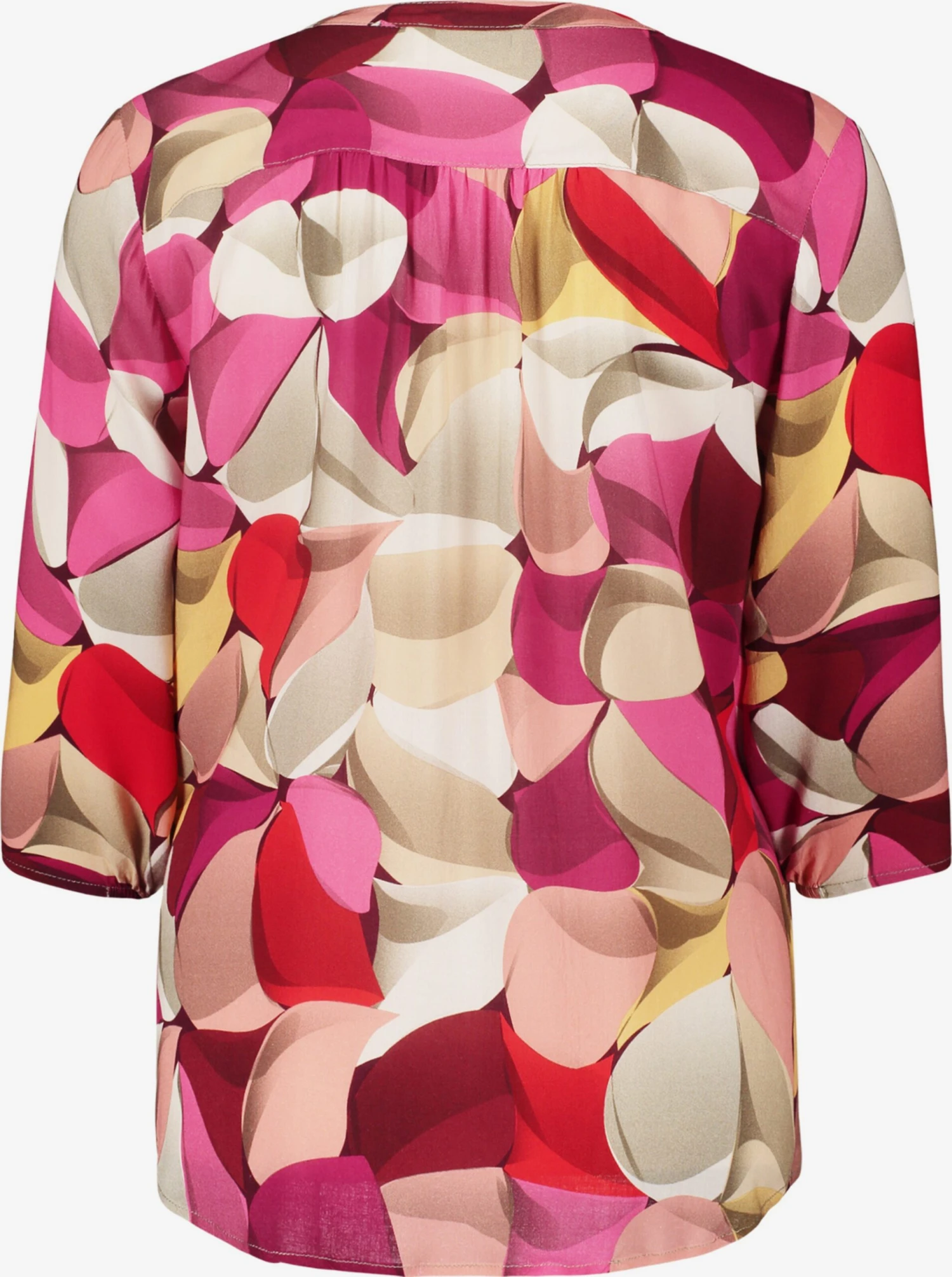 CARTOON Blouses Met Korte Mouw Blouse Dames Fuchsia 2 CARTOON Blouses Met Korte Mouw Blouse Dames Fuchsia - Afbeelding 2