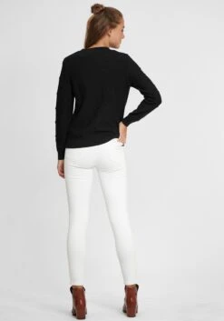 OXMO Fijngebreide Truien Trui Dotta Dames Zwart 9 OXMO Fijngebreide Truien Trui Dotta Dames Zwart -Kledinglijn Winkel d15e2658bcec3e4cc3ad7cdc8234dac3