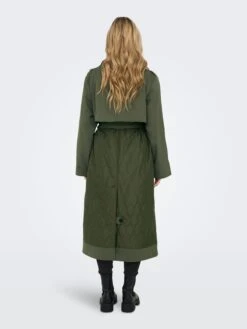 ONLY Trenchcoats Tussenmantel Dames Groen -Kledinglijn Winkel d1a52b8e7715bb1cadf50dc8699a2059