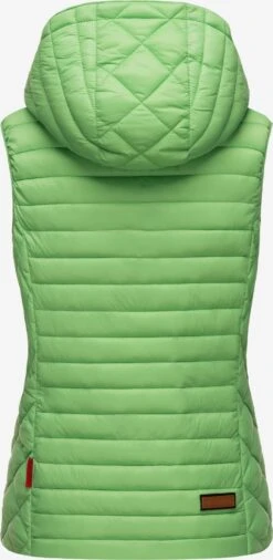 Marikoo Bodywarmers Bodywarmer Dames Groen -Kledinglijn Winkel d2add50491720243b0e32f61695fc81b