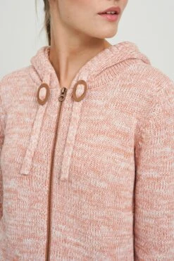 OXMO Vesten Gebreid Vest Philadelphia Dames Rosa -Kledinglijn Winkel d333adfe6f6a500313b0e4380328e5cd