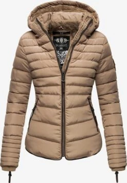 Marikoo Winterjassen Winterjas Amber Dames Beige