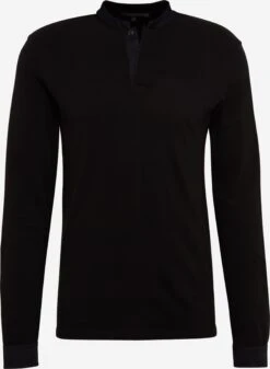 DRYKORN Longsleeves Shirt Keno Heren Zwart