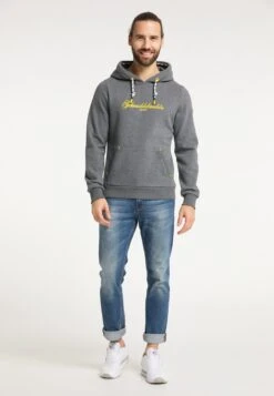 Schmuddelwedda Hoodies Sweatshirt Juist Heren Grijs Gemêleerd -Kledinglijn Winkel d44a8fd8b956b4cdf31739dd9efbdcc8