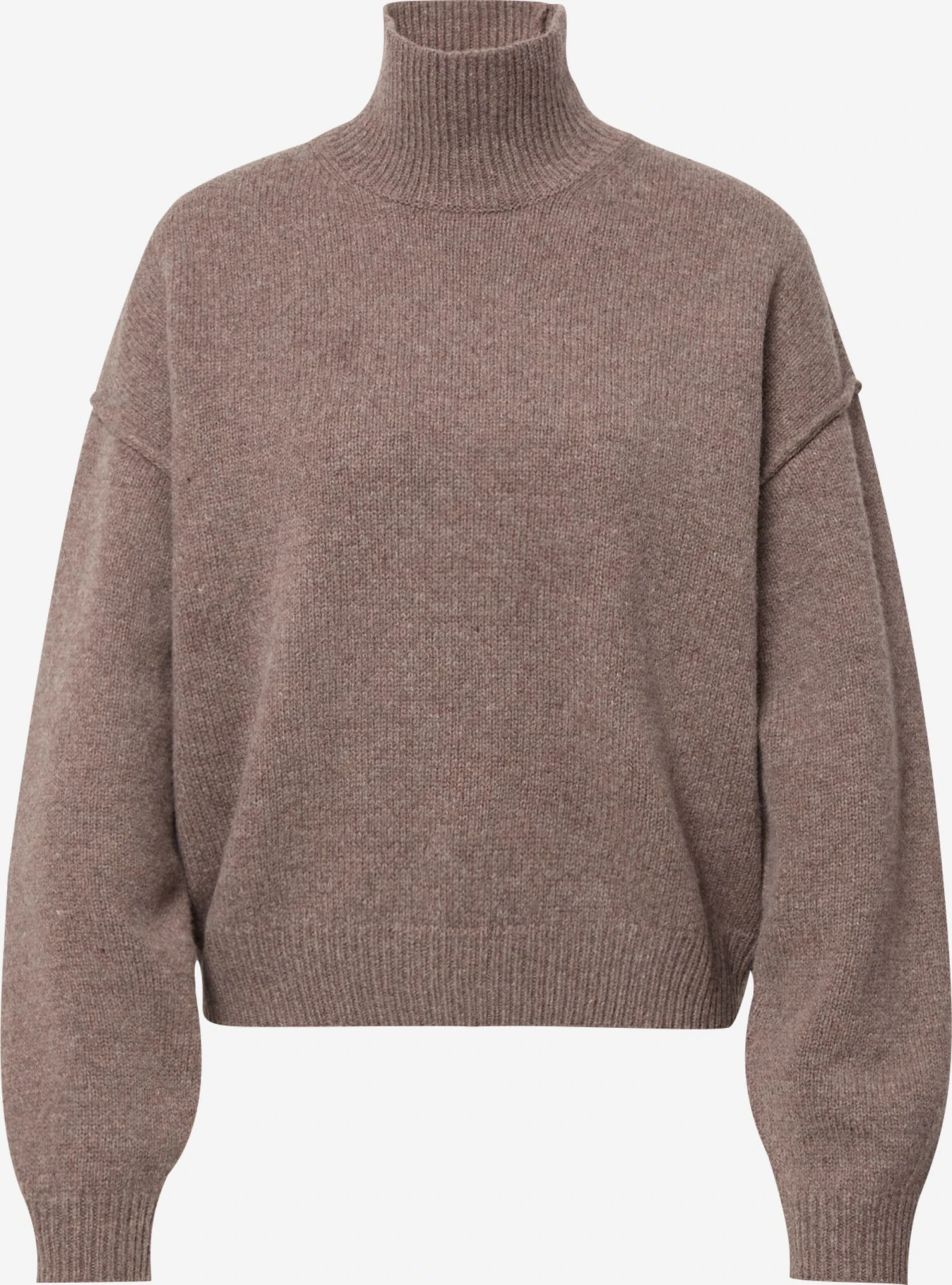 WEEKDAY Fijngebreide Truien Trui Norah Dames Bruin 1 WEEKDAY Fijngebreide Truien Trui Norah Dames Bruin