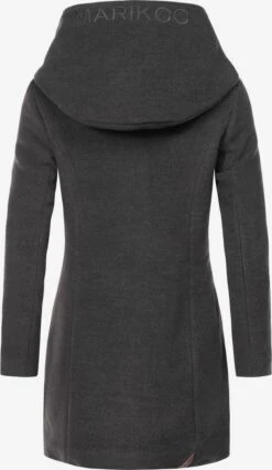 Marikoo Wintermantels Wintermantel Maikoo Dames Antraciet -Kledinglijn Winkel da85b3d630601e3a1a03a024c67101ee
