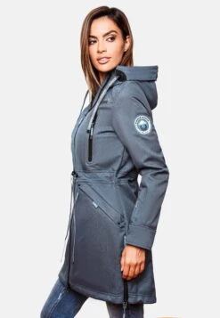 Marikoo Parkas Tussenparka Dames Blauw -Kledinglijn Winkel dbde4562672650c4a8ee644fd9b4c328