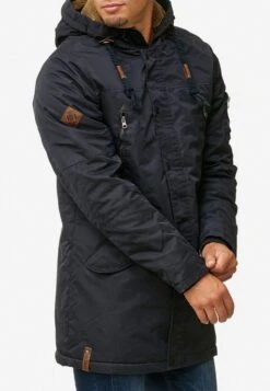 Indicode Jeans Parkas Winterparka Bardsley Heren Navy -Kledinglijn Winkel dc880e95fc56d03b5e655cc9d7565957