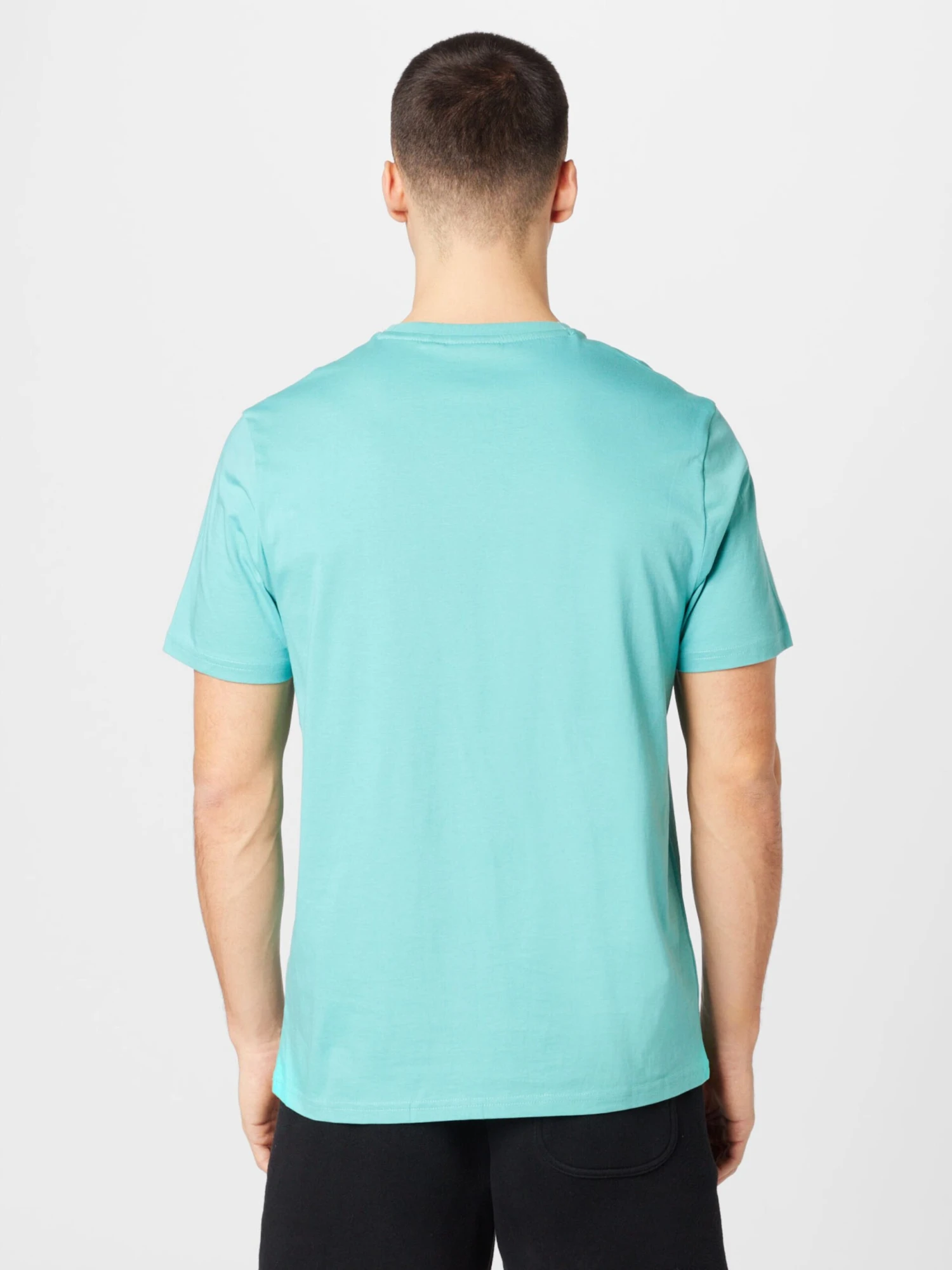 Lyle & Scott T-shirts Shirt Heren Aqua 4 Lyle & Scott T-shirts Shirt Heren Aqua - Afbeelding 4