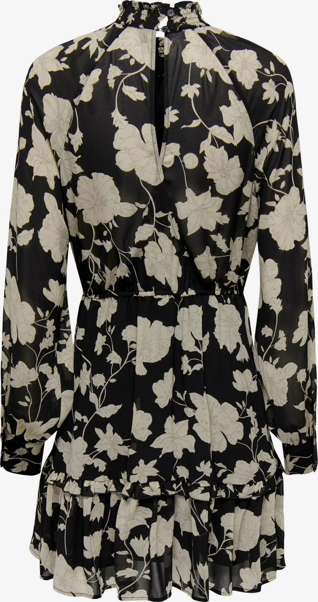 ONLY Mini Jurken Jurk LINNEA Dames Zwart 2 ONLY Mini Jurken Jurk LINNEA Dames Zwart - Afbeelding 2