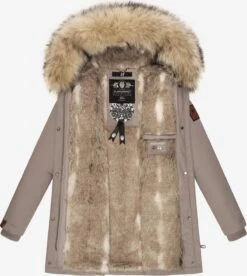 Navahoo Parkas Winterparka Cristal Dames Grijs -Kledinglijn Winkel e06dded8f09fe608c829112d4e051c2d
