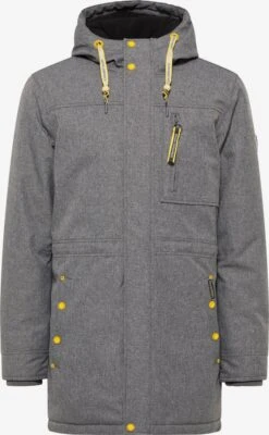 Schmuddelwedda Winterjassen Winterjas Heren Grijs Gemêleerd