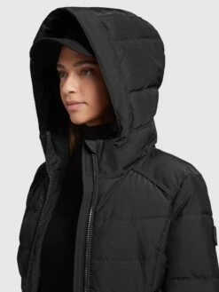 Khujo Korte Mantels Tussenmantel Amaray Dames Zwart -Kledinglijn Winkel e0bec83621b46a8d1a335615919e0a87