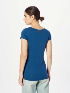 Ragwear T-shirts Shirt MINTT Dames Blauw / Aqua -Kledinglijn Winkel e4ffdb72010e92f8f66c9bc362ff20e2