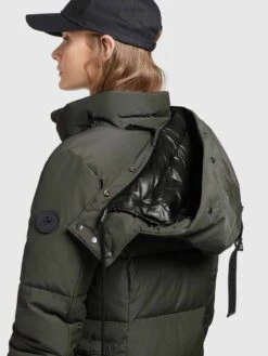 Khujo Wintermantels Wintermantel Cliv Dames Donkergroen -Kledinglijn Winkel e5b7619c2410c58727f1ab34b9458d20