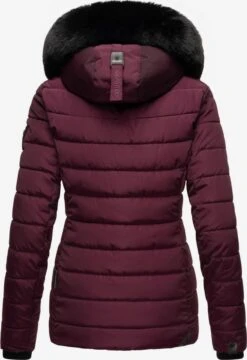Navahoo Winterjassen Winterjas Milianaa Dames Aubergine -Kledinglijn Winkel e8cb8fb34efac938d59f3450b90097aa