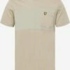 Lyle & Scott T-shirts Shirt Heren Kaki / Lichtgroen