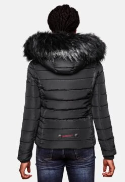 Navahoo Winterjassen Winterjas Miamor Dames Zwart -Kledinglijn Winkel e9cb1e8aeaf94d7b215638ce9f1baf63