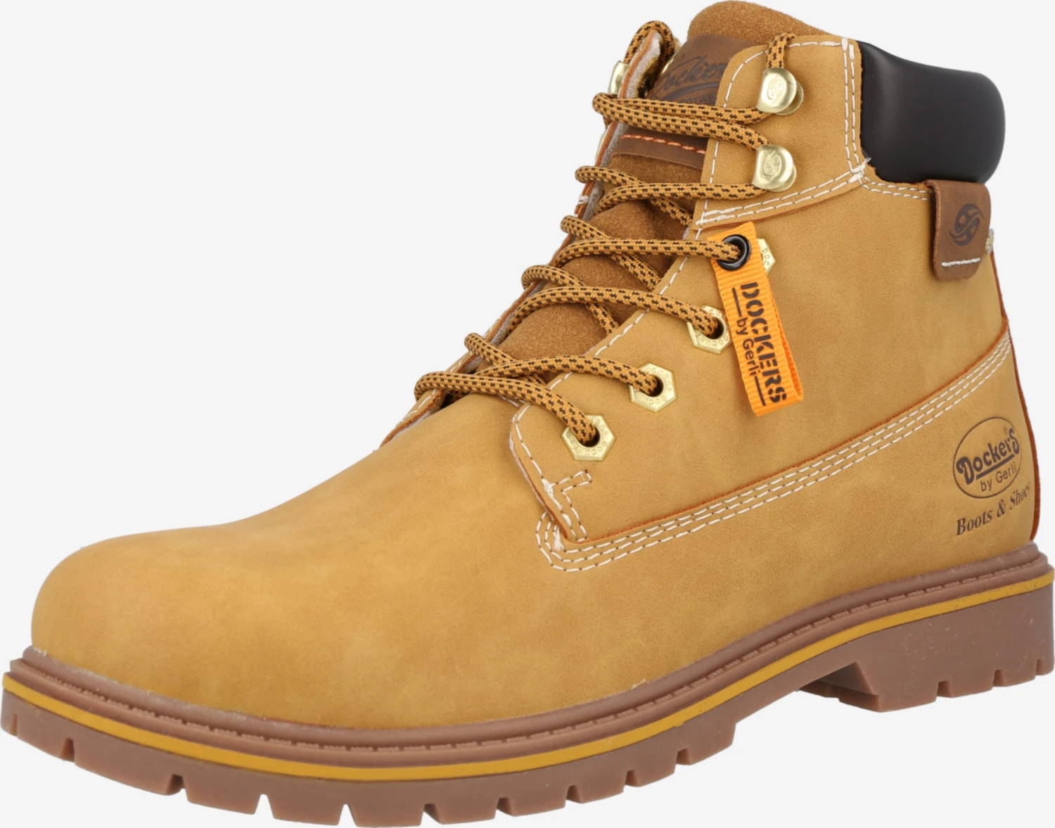 Dockers By Gerli Boots & Laarzen Veterboots Heren Karamel