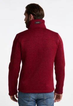 Schmuddelwedda Fleece Jassen Fleece Jas Heren Donkerrood -Kledinglijn Winkel ea1320ac8d3987e7c40bc6bd95c177ea