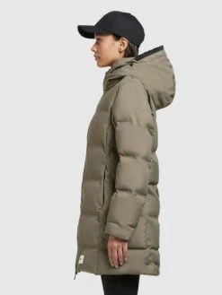 Khujo Winterjassen Winterjas Tanare Dames Olijfgroen -Kledinglijn Winkel ebfccfb8af3f3172dd85ac9db07045c1
