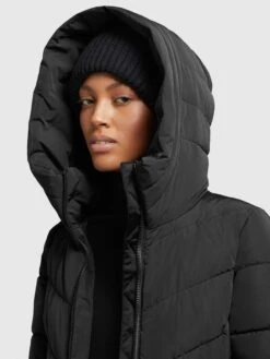 Khujo Wintermantels Wintermantel Formin Dames Zwart -Kledinglijn Winkel ed8ee95ede0ffa7f1f50845f0f641093