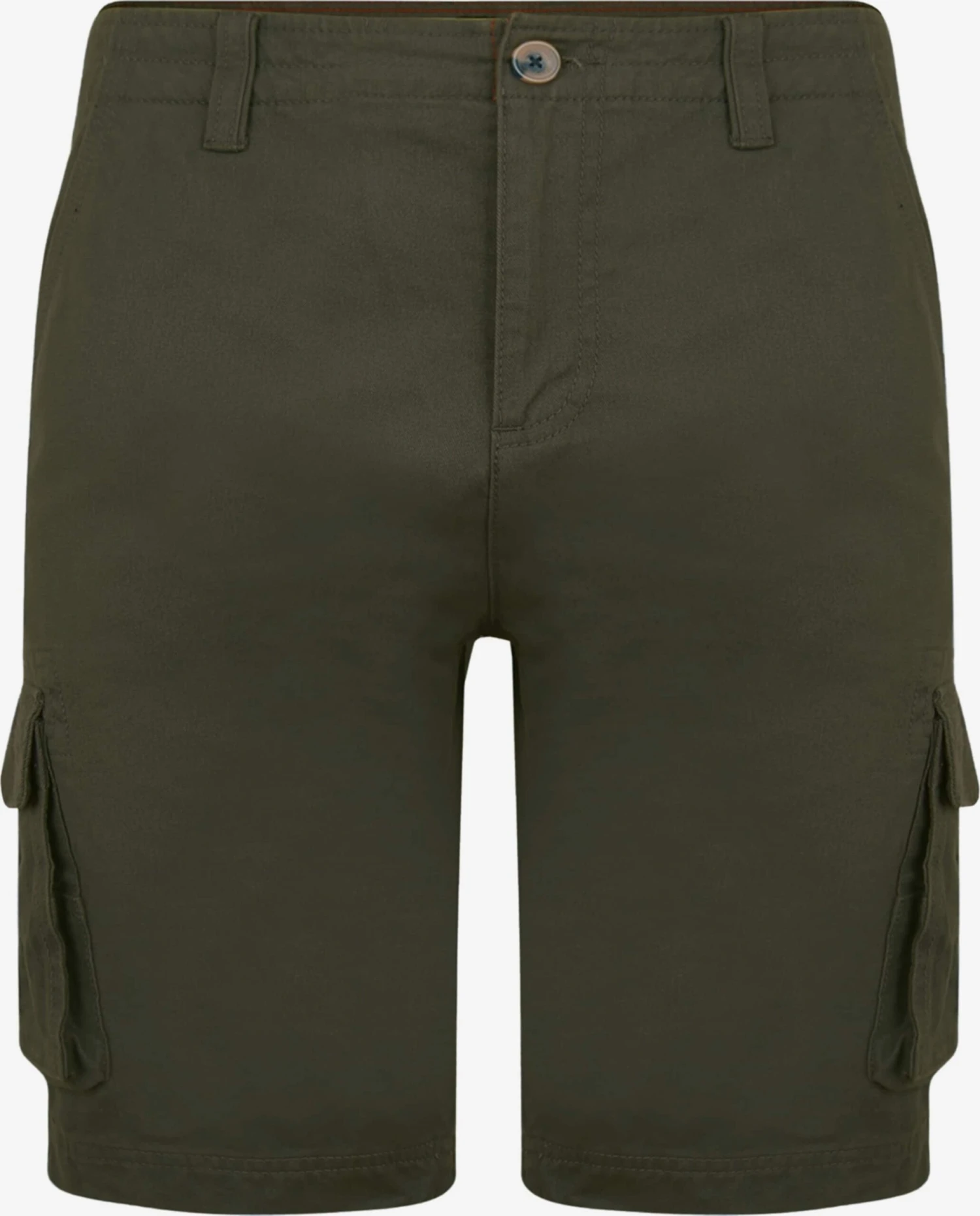 Threadbare Cargo Shorts Regular Cargobroek Bute Heren Kaki 1 Threadbare Cargo Shorts Regular Cargobroek Bute Heren Kaki