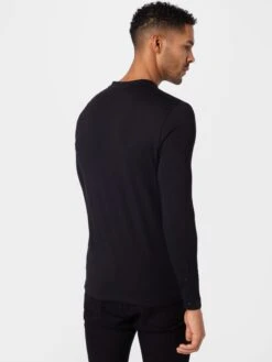 DRYKORN Longsleeves Shirt KENO Heren Zwart -Kledinglijn Winkel eec5421170909e10fb39ecc30805e158