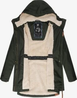 Ragwear Parkas Winterparka Elsie Dames Donkergroen -Kledinglijn Winkel f0739fac0a5bada6530a2f9221053914