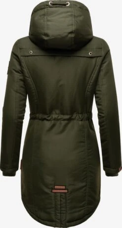 Marikoo Parkas Winterparka Kamii Dames Olijfgroen -Kledinglijn Winkel f0b2ce810698205bf3937e45441fd03c
